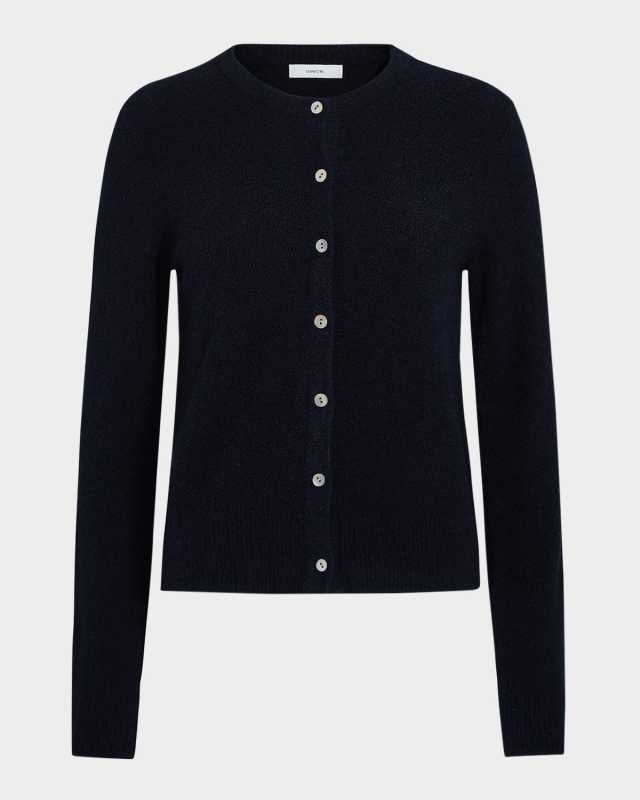 Crewneck Bouclé Cardigan